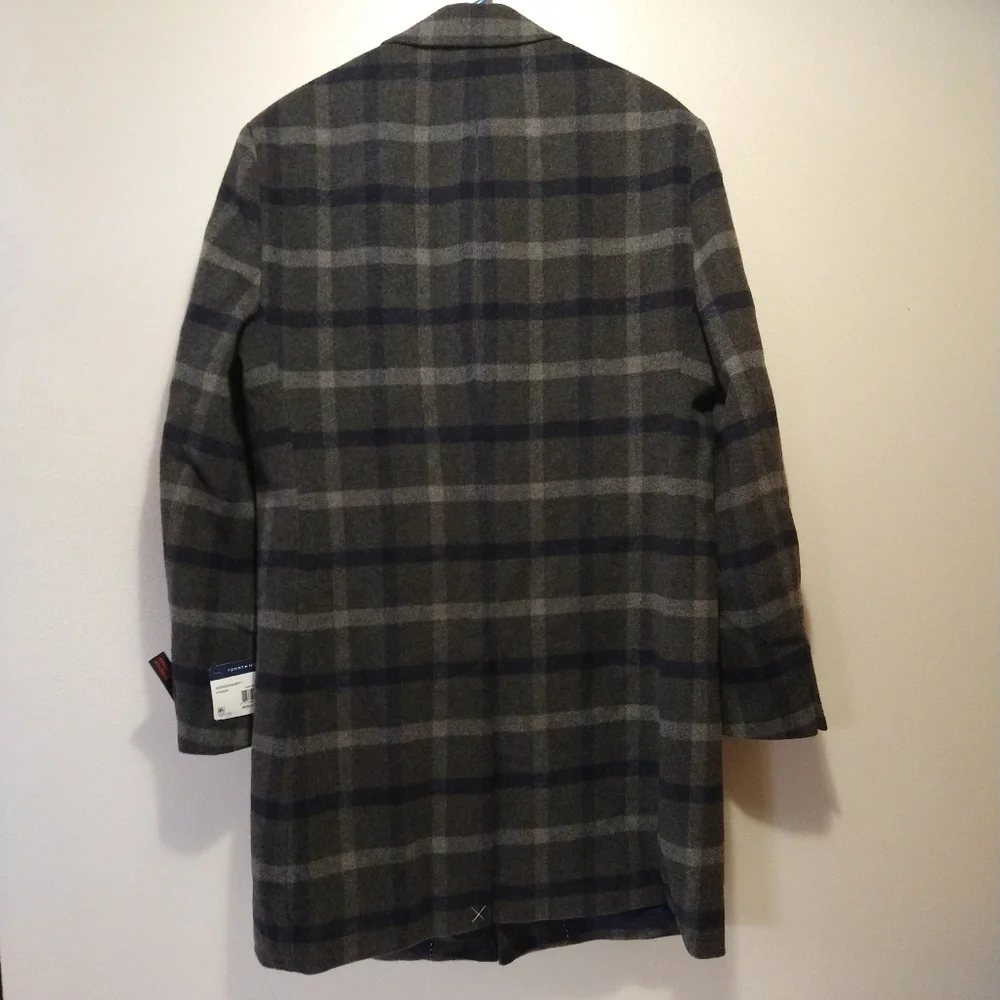 Tommy Hilfiger Addison "The Flex"Wool-Blend  Modern-Fit Trench Coat - Picture 2 of 15